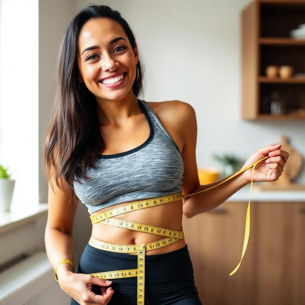 Happy KetoFlow customer showing visible weight-loss results